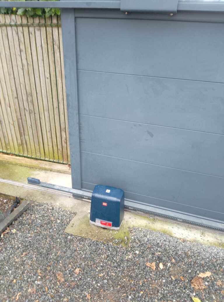 Remplacement motorisation défectueuse