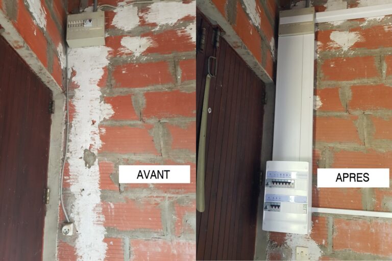 Remplacement d'un tableau équipé de fusibles et ajout de protections différentielles